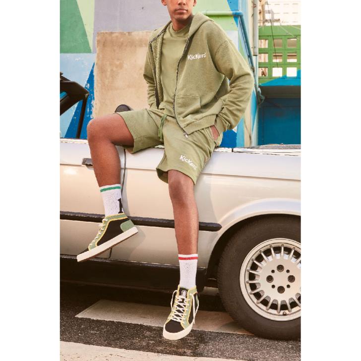 Arveiler Black Green Kickers ZDBR315 Men