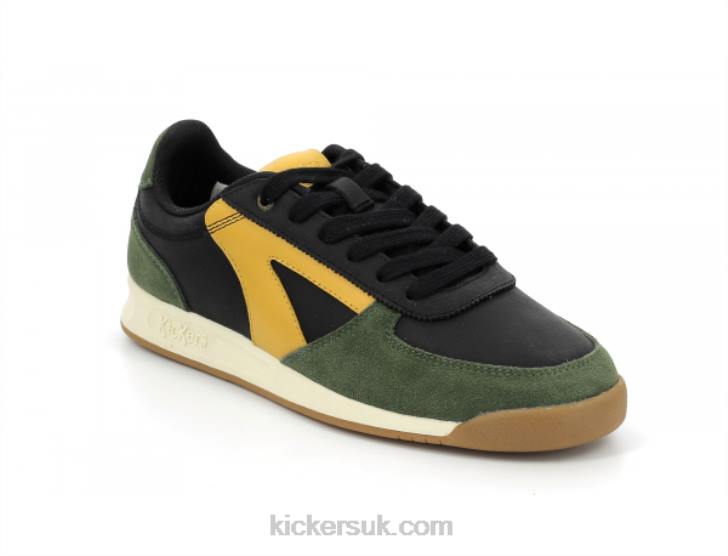 Kick Krack Black Khaki Beige Kickers ZDBR310 Men