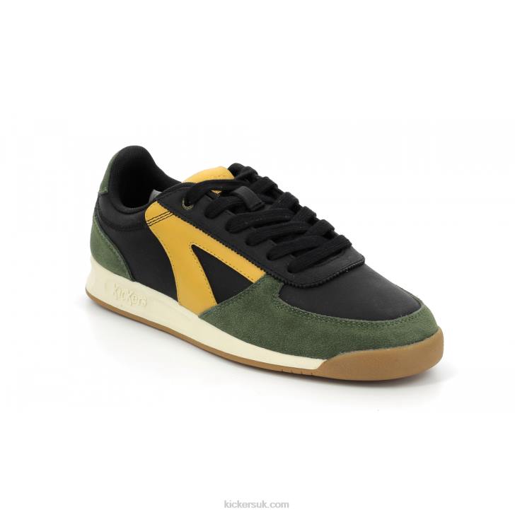 Kick Krack Black Khaki Beige Kickers ZDBR310 Men