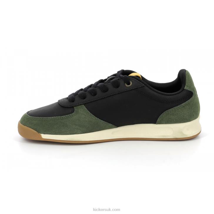 Kick Krack Black Khaki Beige Kickers ZDBR310 Men