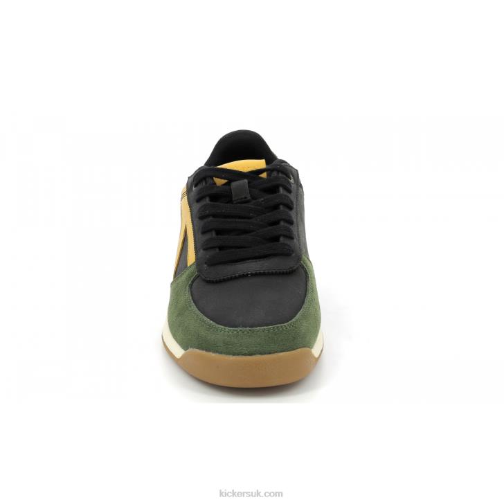 Kick Krack Black Khaki Beige Kickers ZDBR310 Men