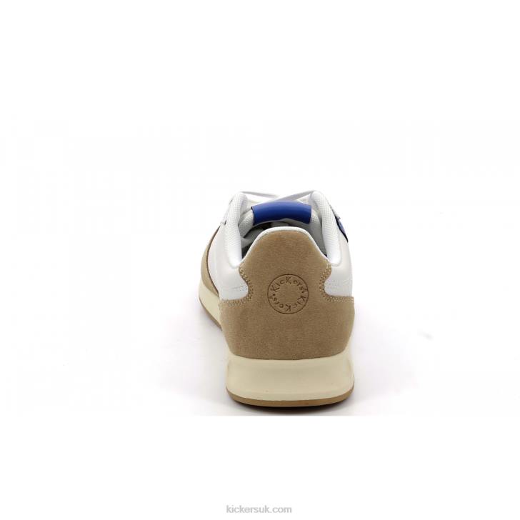 Kick Krack White Blue Kickers ZDBR309 Men