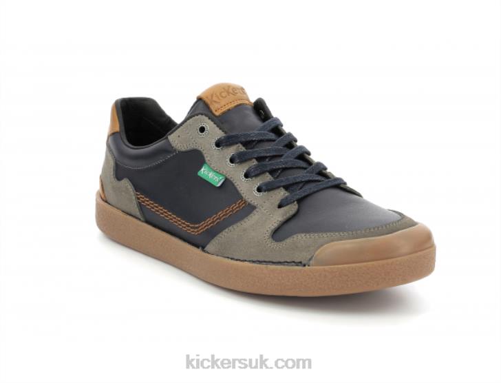 Kick Trigolo Beige Navy Kickers ZDBR319 Men