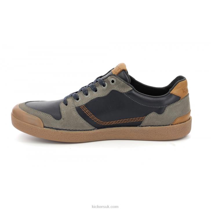 Kick Trigolo Beige Navy Kickers ZDBR319 Men