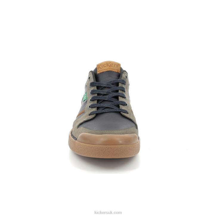 Kick Trigolo Beige Navy Kickers ZDBR319 Men