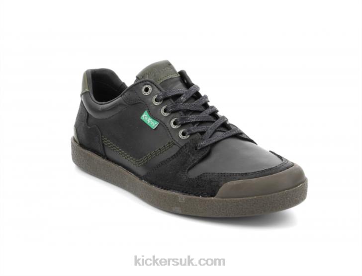 Kick Trigolo Black Khaki Kickers ZDBR320 Men