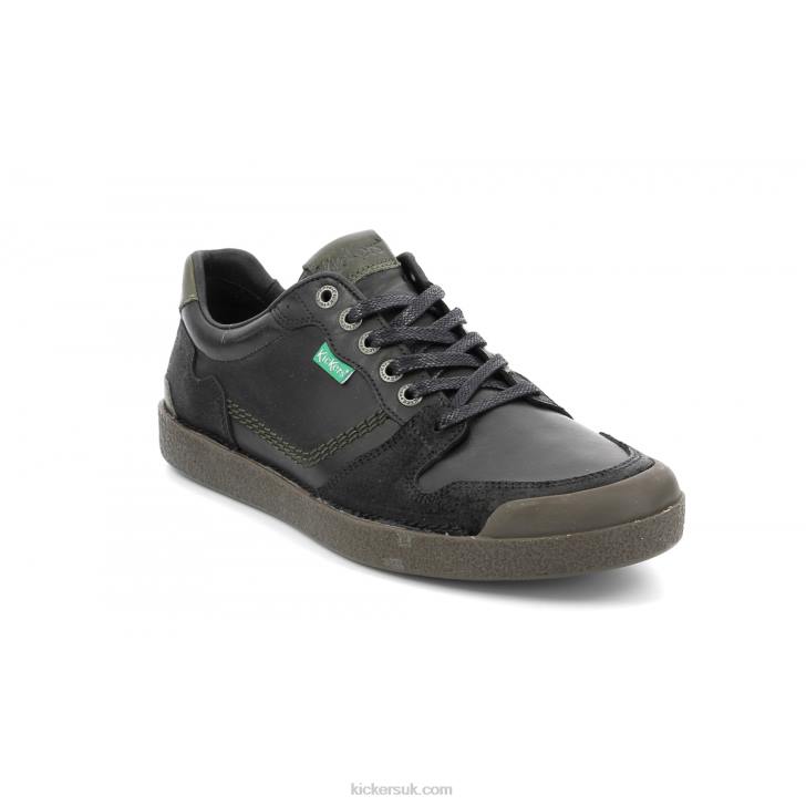 Kick Trigolo Black Khaki Kickers ZDBR320 Men
