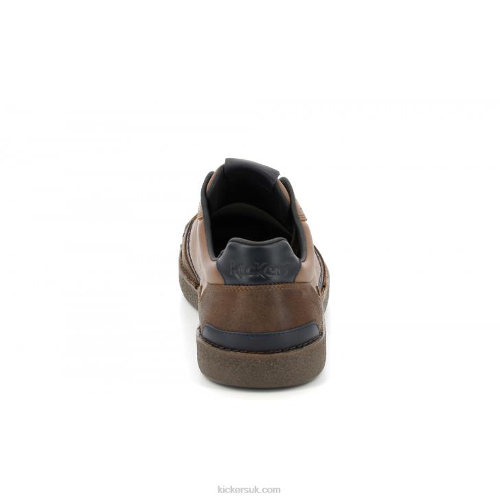 Kick Trigolo Camel Cognac Navy Kickers ZDBR318 Men