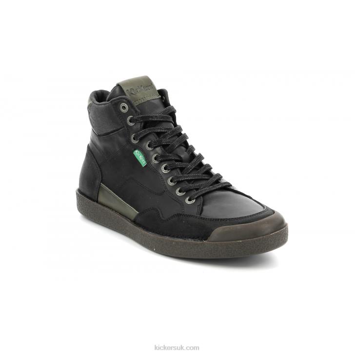 Kick Triparty Black Khkai Kickers ZDBR326 Men