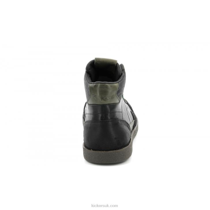 Kick Triparty Black Khkai Kickers ZDBR326 Men