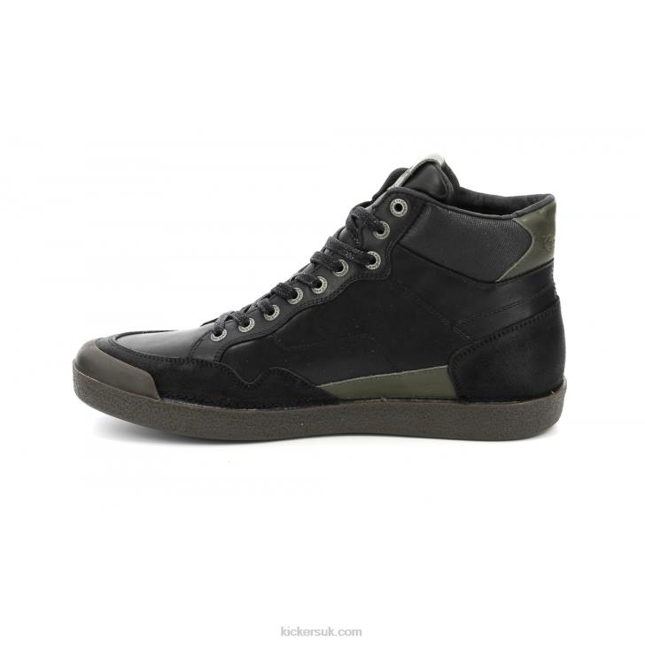 Kick Triparty Black Khkai Kickers ZDBR326 Men