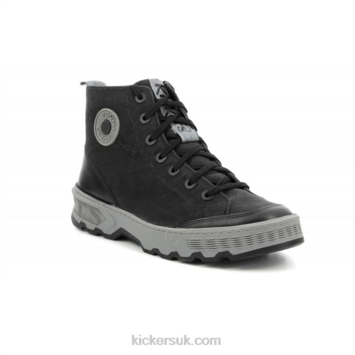 Kick Way Black Kickers ZDBR308 Men