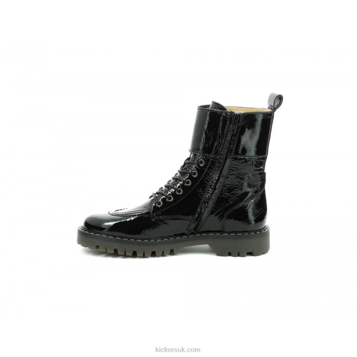 Deckranger Black Patent Kickers ZDBR207 Women