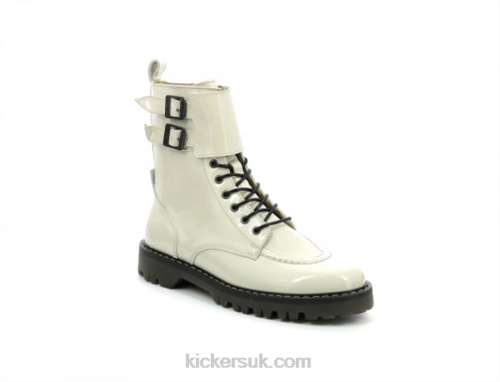 Deckranger Off White Patent Kickers ZDBR208 Women
