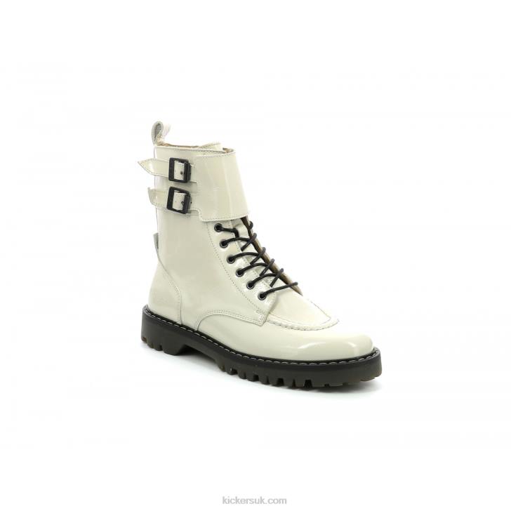 Deckranger Off White Patent Kickers ZDBR208 Women