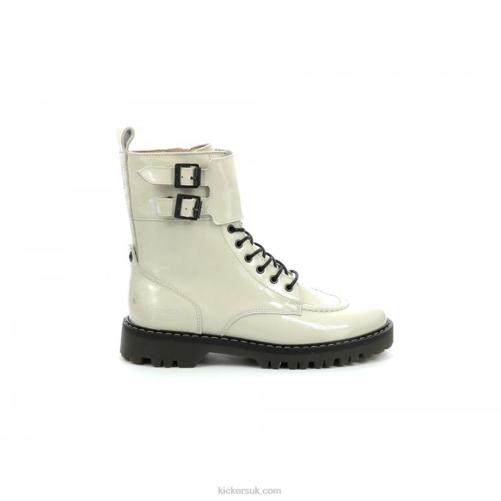 Deckranger Off White Patent Kickers ZDBR208 Women