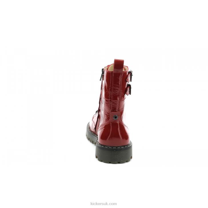 Deckranger Red Patent Kickers ZDBR209 Women