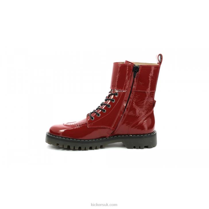 Deckranger Red Patent Kickers ZDBR209 Women