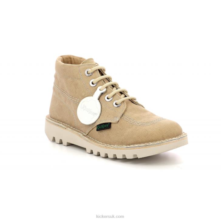 Kick Hi Light Beige Kickers ZDBR201 Women