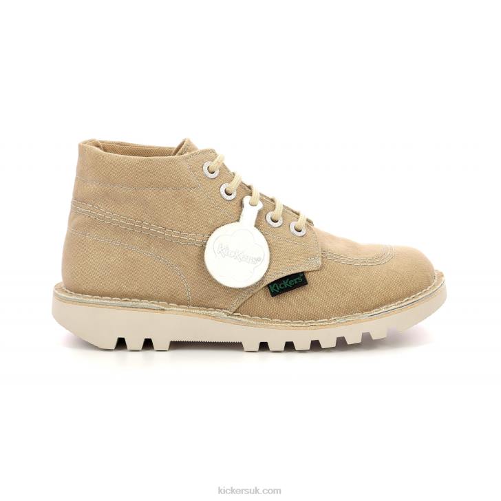 Kick Hi Light Beige Kickers ZDBR201 Women