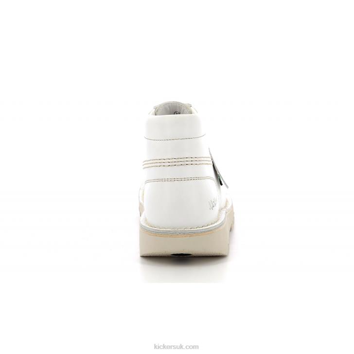 Kick Hi White Kickers ZDBR199 Women