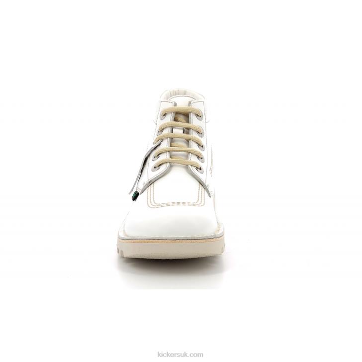 Kick Hi White Kickers ZDBR199 Women