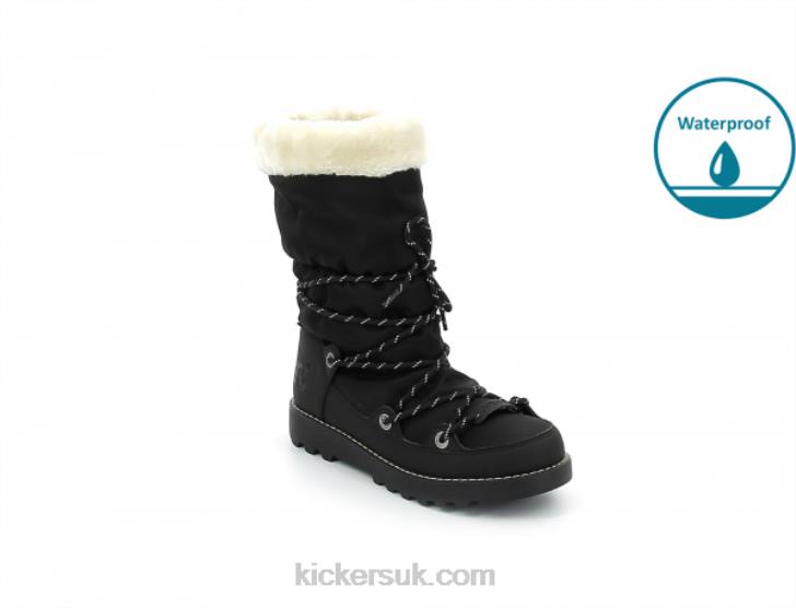 Kick Neosnow Black Kickers ZDBR233 Women