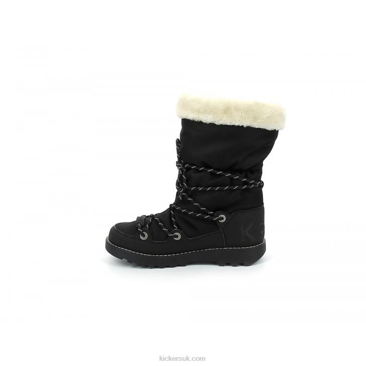 Kick Neosnow Black Kickers ZDBR233 Women
