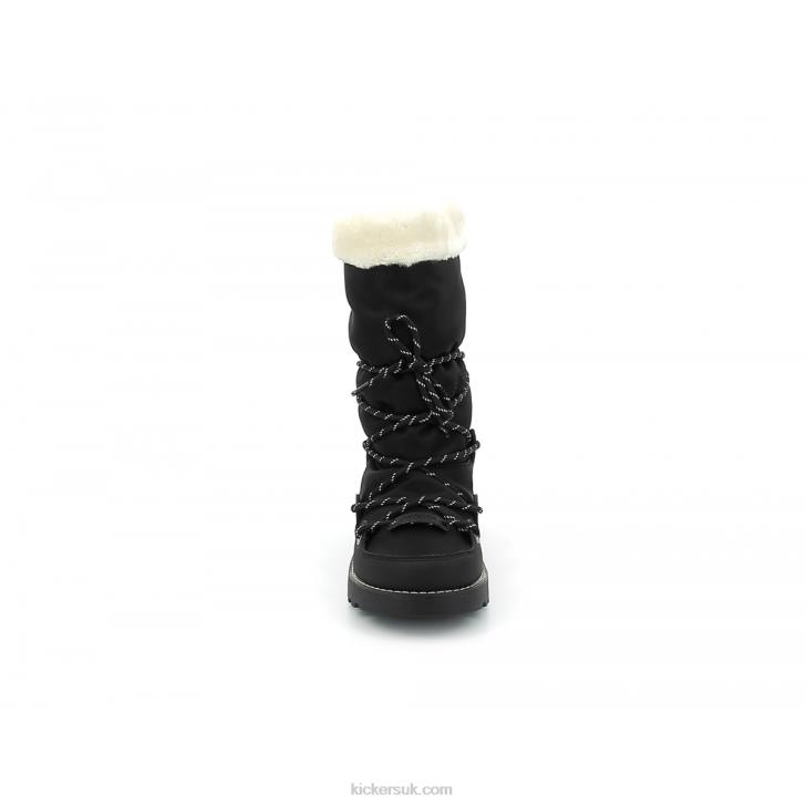 Kick Neosnow Black Kickers ZDBR233 Women