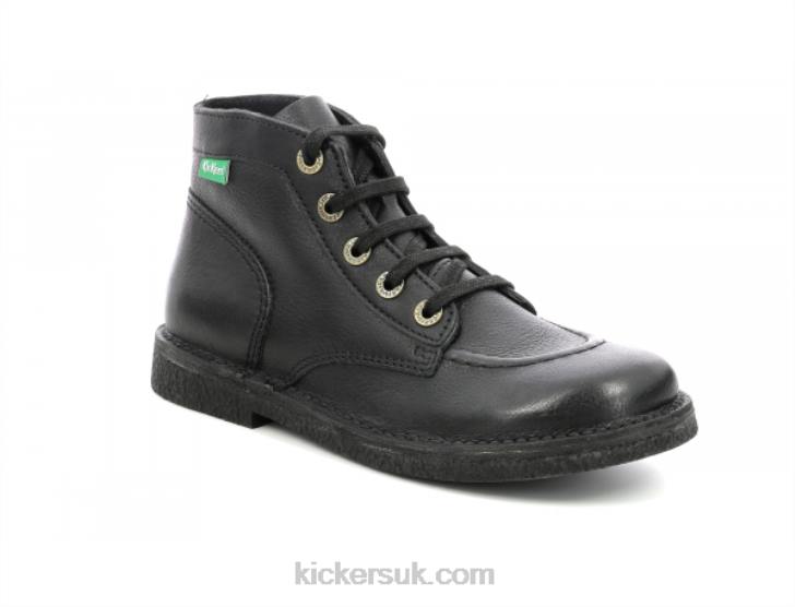 Legendiknew Black Black Sole Perm Kickers ZDBR242 Women