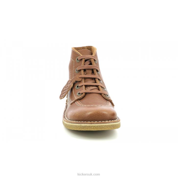 Legendiknew Camel Honey Sole Perm Kickers ZDBR241 Women