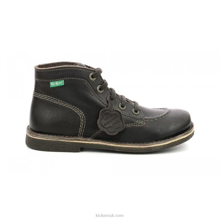 Legendiknew Darkbrown Brown Sole Perm Kickers ZDBR240 Women