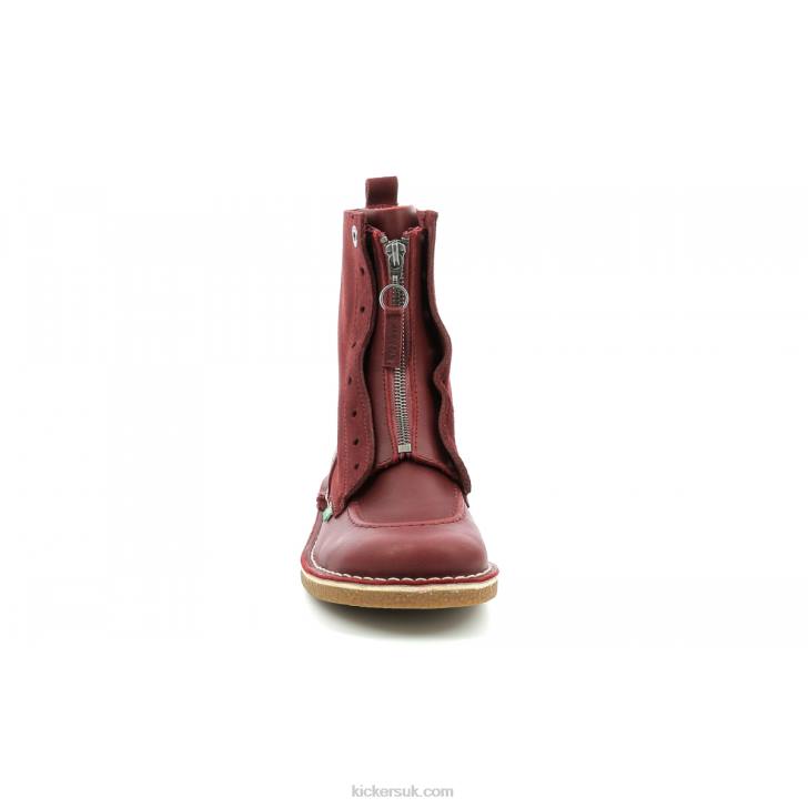 Meetickrock Burgundy Kickers ZDBR255 Women