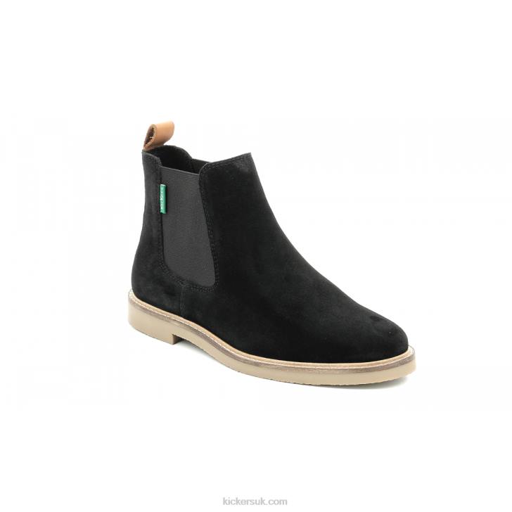 Tyga Black Kickers ZDBR248 Women