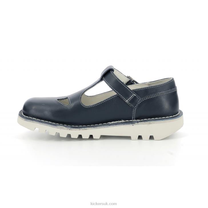 Kick Mary Jane Blue Kickers ZDBR134 Women