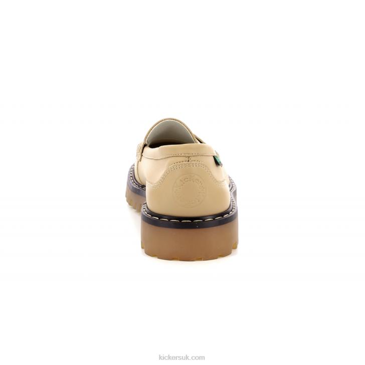 Deck Loafer Light Beige Kickers ZDBR155 Women