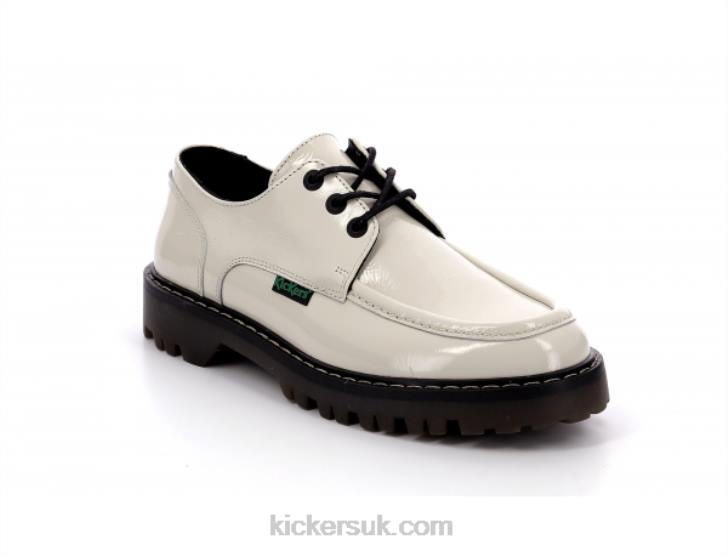 Kick Decklow Patent Off White Kickers ZDBR145 Women