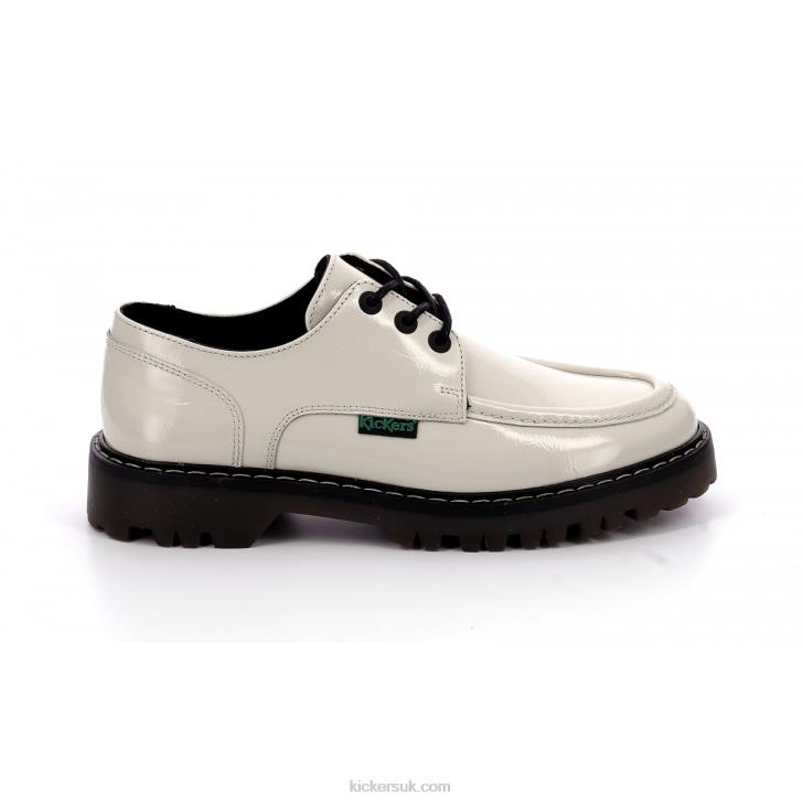Kick Decklow Patent Off White Kickers ZDBR145 Women