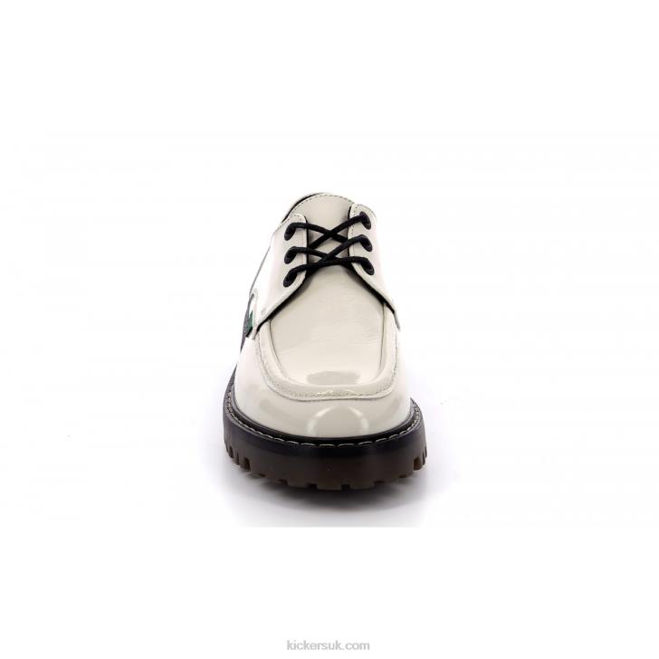 Kick Decklow Patent Off White Kickers ZDBR145 Women