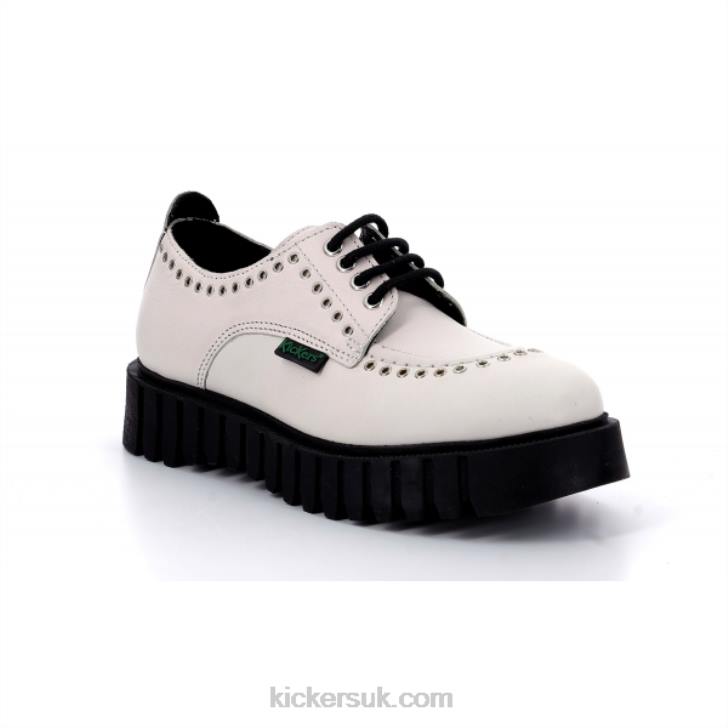 Kick Famous White Kickers ZDBR140 Women
