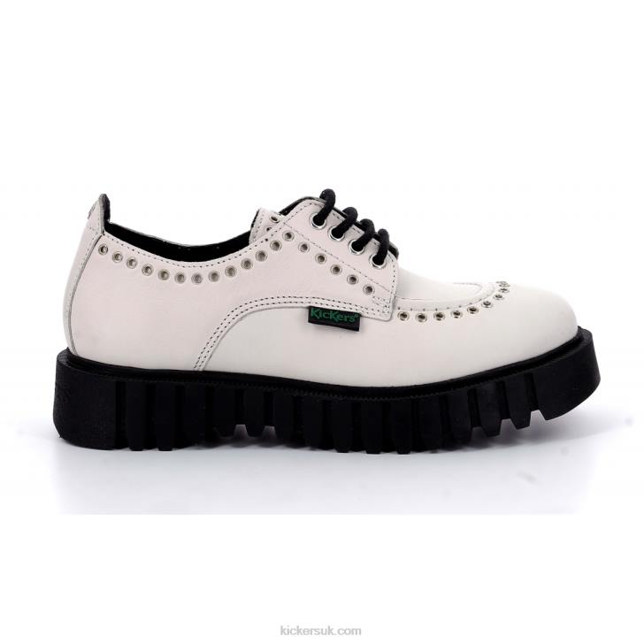 Kick Famous White Kickers ZDBR140 Women