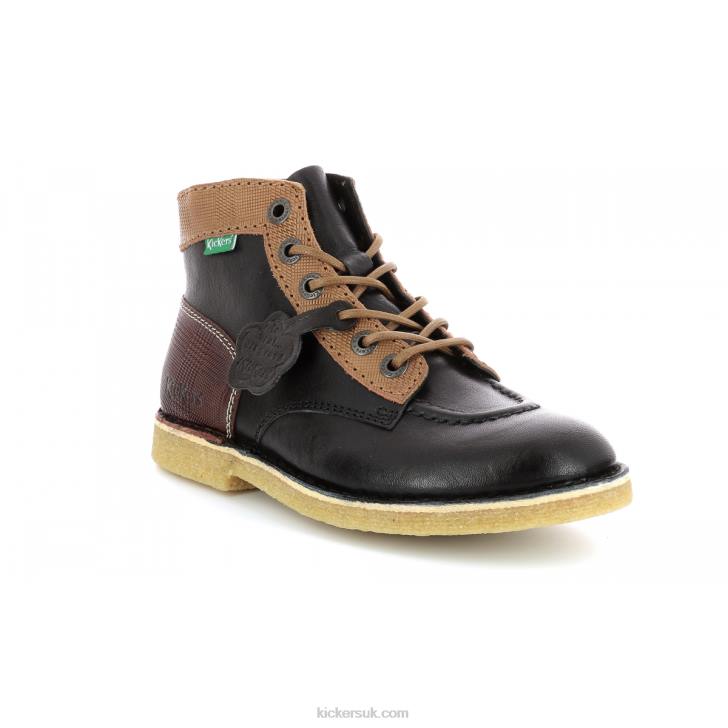 Kick Legend Black Camel Brown Kickers ZDBR277 Women