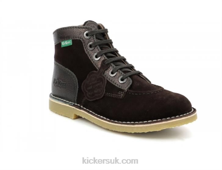 Kicklegend Dark Brown Kickers ZDBR274 Women