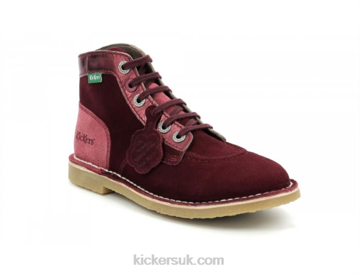 Kicklegend Red Rhubarbe Kickers ZDBR278 Women