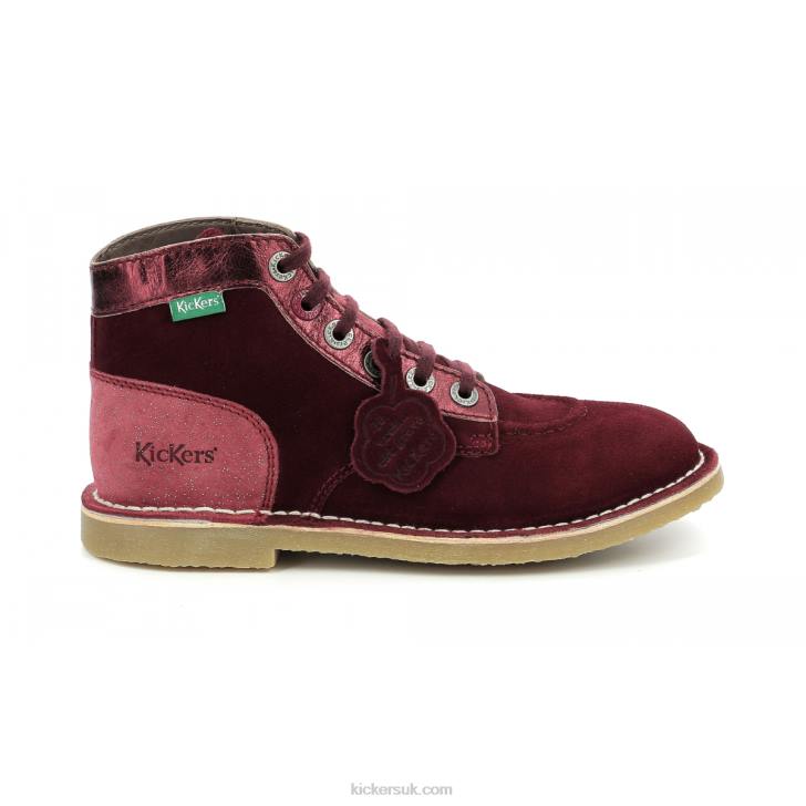 Kicklegend Red Rhubarbe Kickers ZDBR278 Women