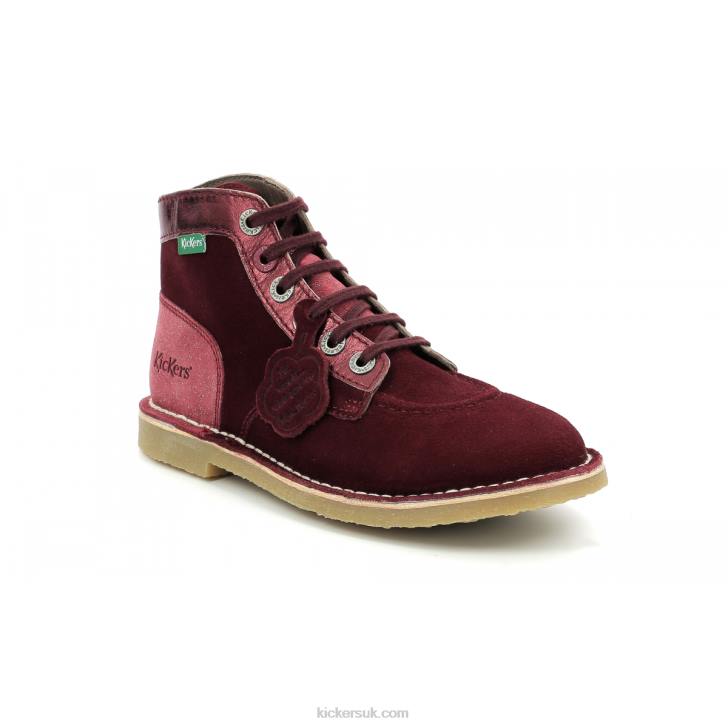 Kicklegend Red Rhubarbe Kickers ZDBR278 Women