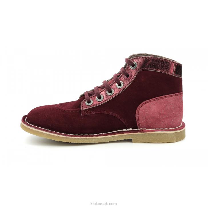 Kicklegend Red Rhubarbe Kickers ZDBR278 Women