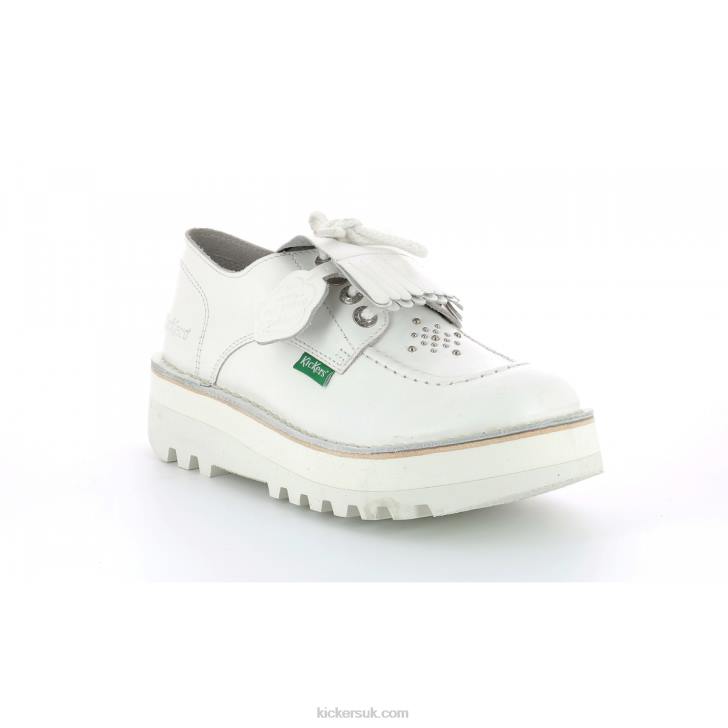 Kickouclass White Kickers ZDBR269 Women