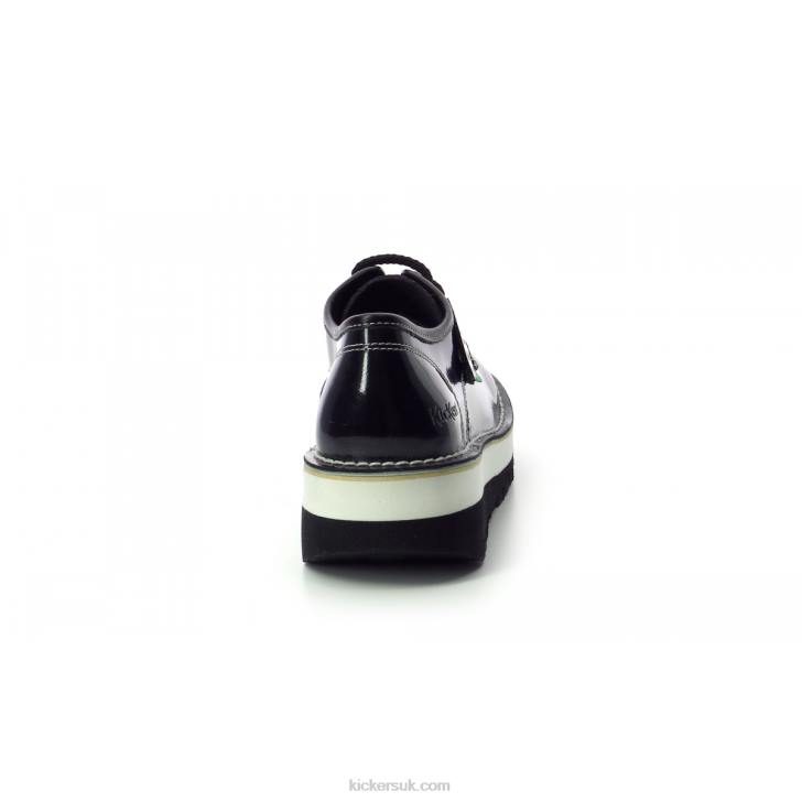 Kickougirl Black Patent Kickers ZDBR257 Women