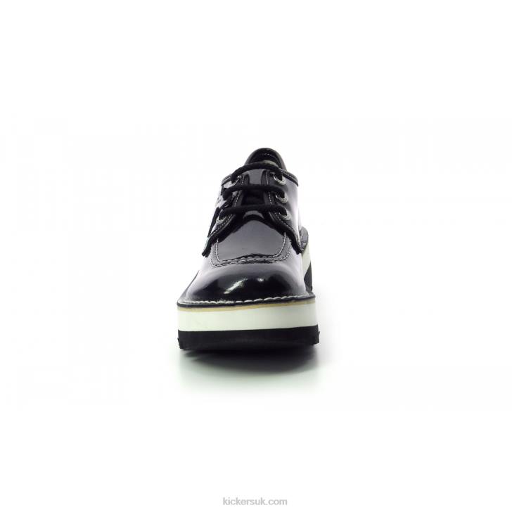 Kickougirl Black Patent Kickers ZDBR257 Women